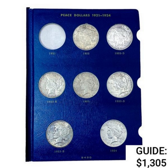 1922-1935 Peace Dollar Set [20 Coins