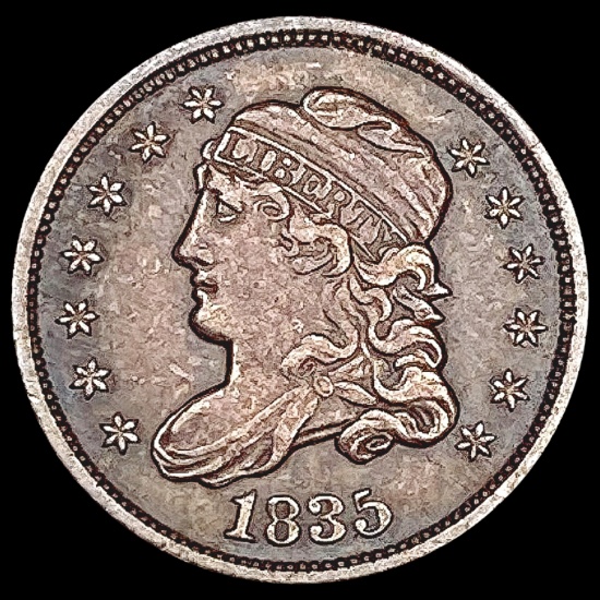 1835 Capped Bust Half Dime NEARLY UNCIRCULATED