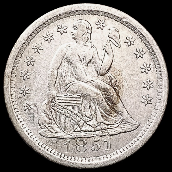 1851-O Seated Liberty Dime CLOSELY UNCIRCULATED
