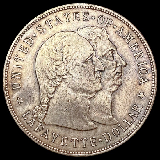 1900 Lafayette Silver Dollar NEARLY UNCIRCULATED