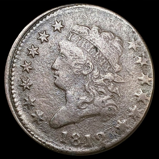 1812 2% Misalign Die Obv Classic Head Large Cent A