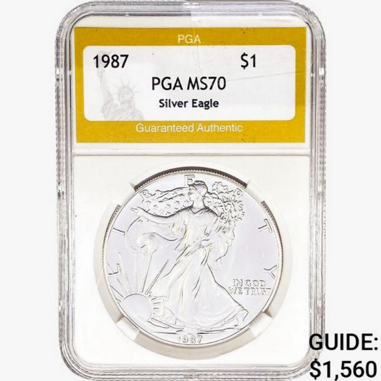 1987 Silver Eagle PGA MS70