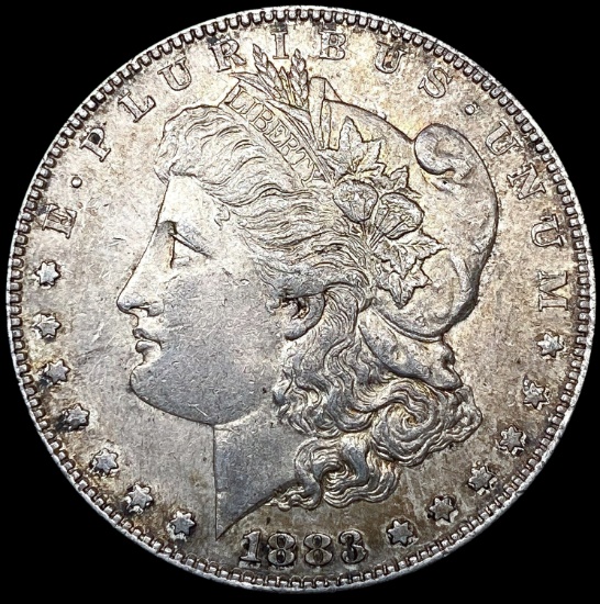 1883-S Morgan Silver Dollar CHOICE AU