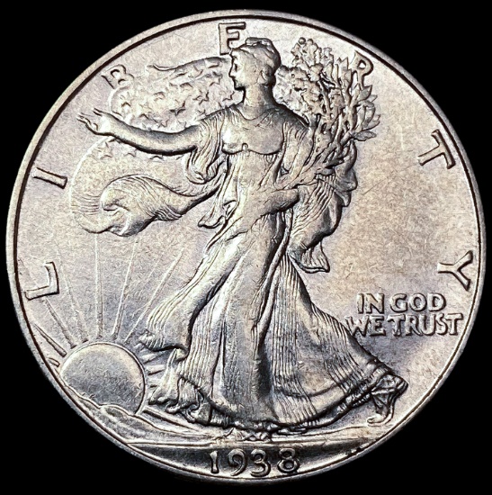 1838-D Walking Liberty Half Dollar UNCIRCULATED