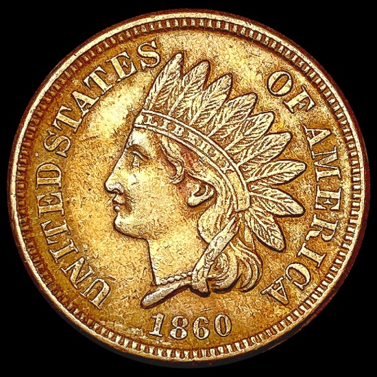 1860 Indian Head Cent UNCIRCULATED