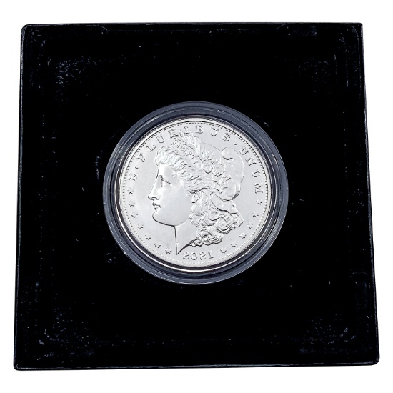 2021-S UNC Morgan Silver Dollar In Original OGP