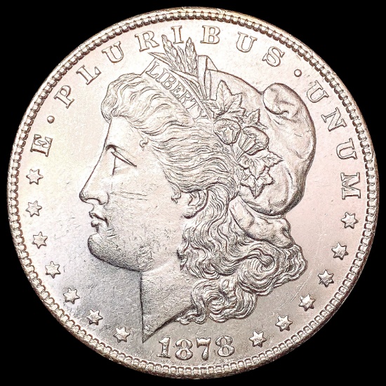 1878-S Morgan Silver Dollar GEM BU