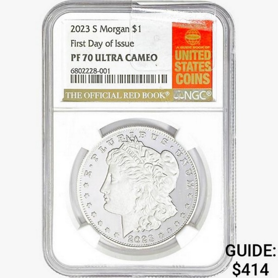 2023-S Morgan Silver Dollar NGC PF70 UC