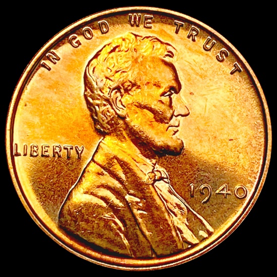 1940 Wheat Cent CHOICE PROOF