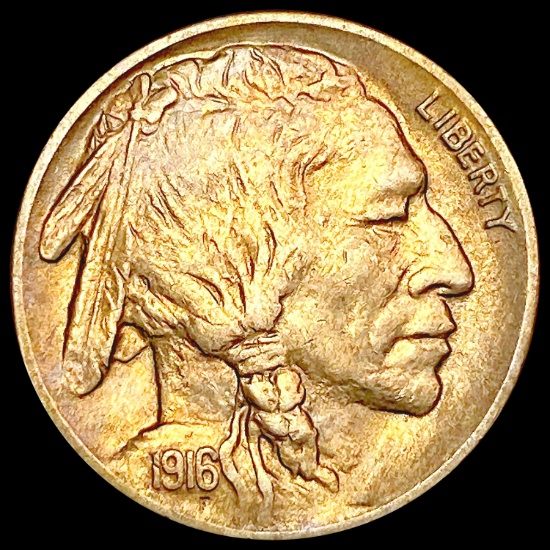 1916 Buffalo Nickel CHOICE AU