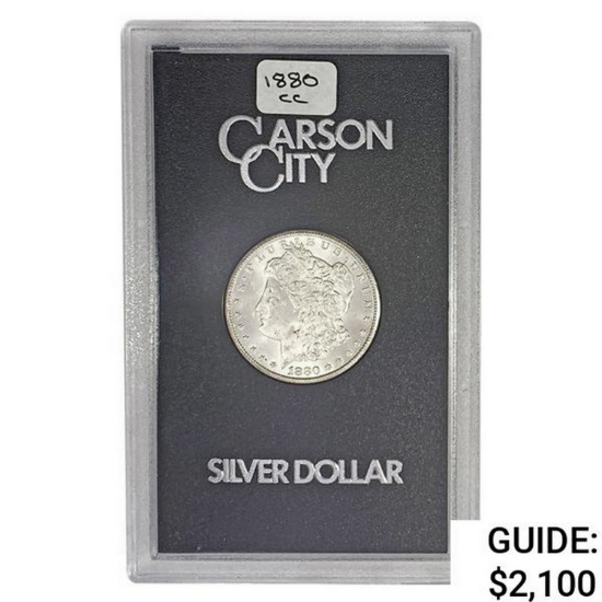 1880-CC Morgan Silver Dollar   GSA
