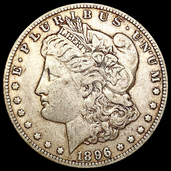 1896-O Morgan Silver Dollar LIGHTLY CIRCULATED