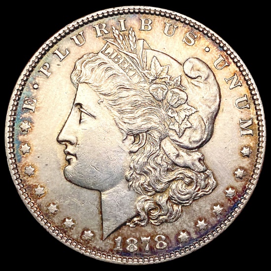 1878 7TF Rev 78 Morgan Silver Dollar CHOICE AU