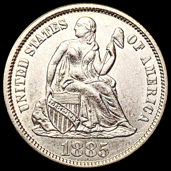 1885 Seated Liberty Dime UNCIRCULATED
