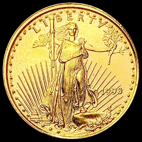 1998 US 1/10oz Gold $5 Eagle UNCIRCULATED
