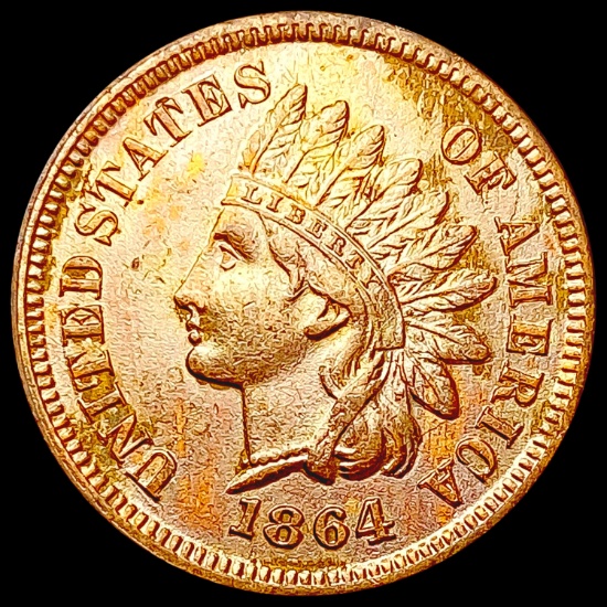 1864 RB Indian Head Cent UNCIRCULATED