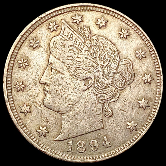 1894 Liberty Victory Nickel CLOSELY UNCIRCULATED