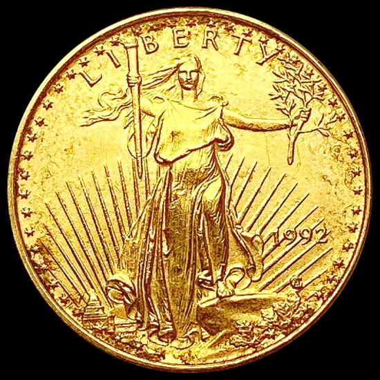 1992 US 1/10oz Gold $5 Eagle UNCIRCULATED