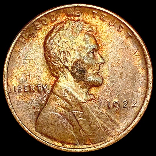 1922 Wheat Cent CLOSELY UNCIRCULATED