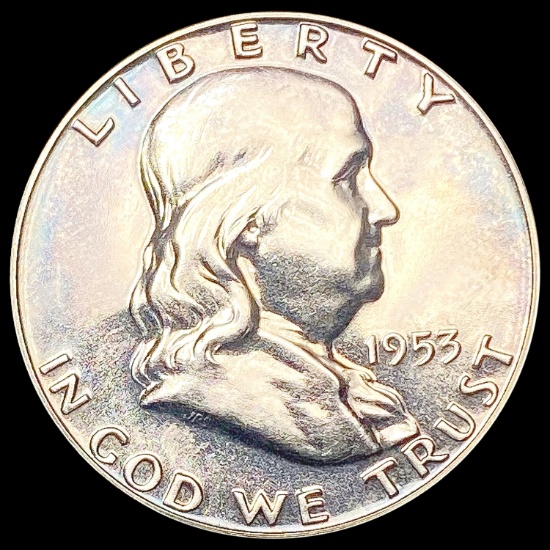 1953 Franklin Half Dollar CHOICE PROOF