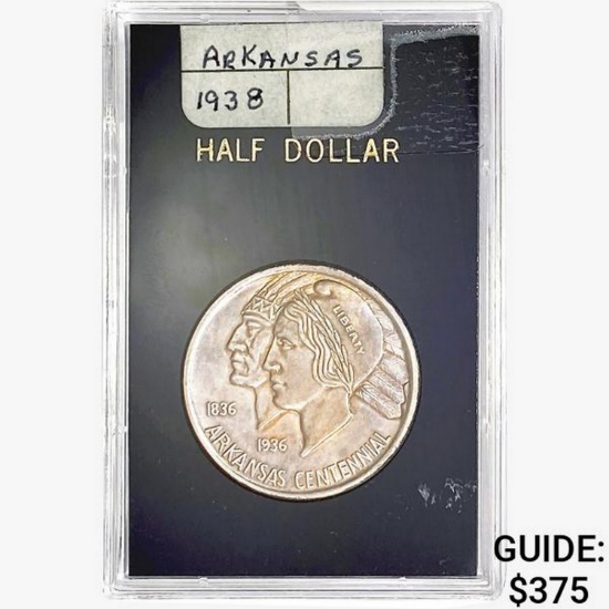 1938 Arkansas Half Dollar Blank