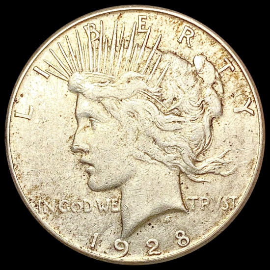 1928-S Morgan Silver Dollar NICELY CIRCULATED