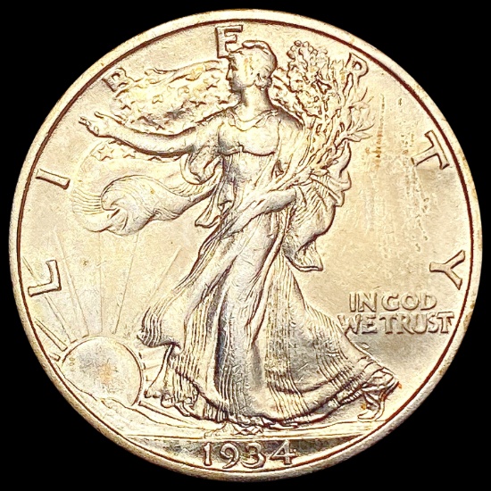 1934-S Walking Liberty Half Dollar UNCIRCULATED