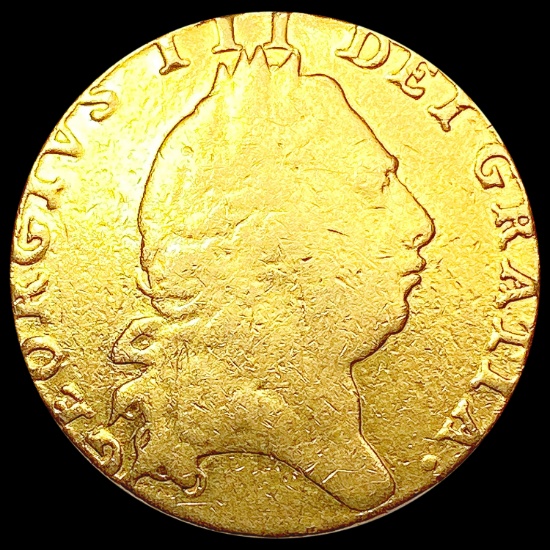 1798 G. Britain .2462oz Gold Guinea NICELY CIRCULA