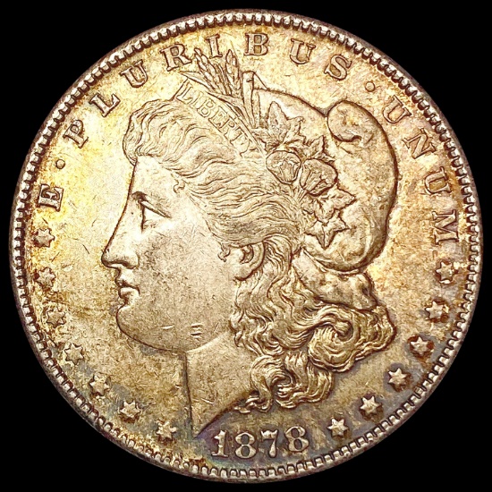 1878-S Morgan Silver Dollar CLOSELY UNCIRCULATED