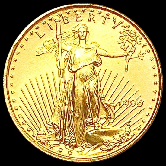 1996 US 1/10oz Gold $5 Eagle UNCIRCULATED
