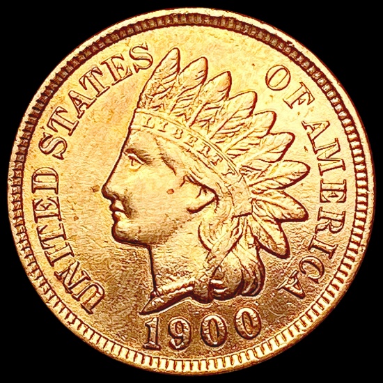 1900 RED Indian Head Cent UNCIRCULATED