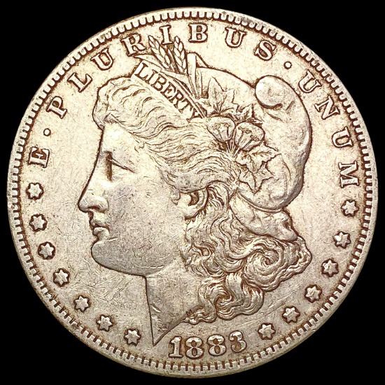 1883-S Morgan Silver Dollar LIGHTLY CIRCULATED