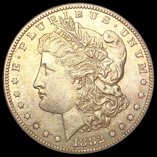 1882-CC Morgan Silver Dollar CHOICE AU
