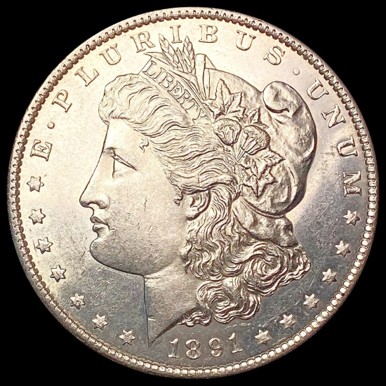 1891-S Morgan Silver Dollar UNCIRCULATED