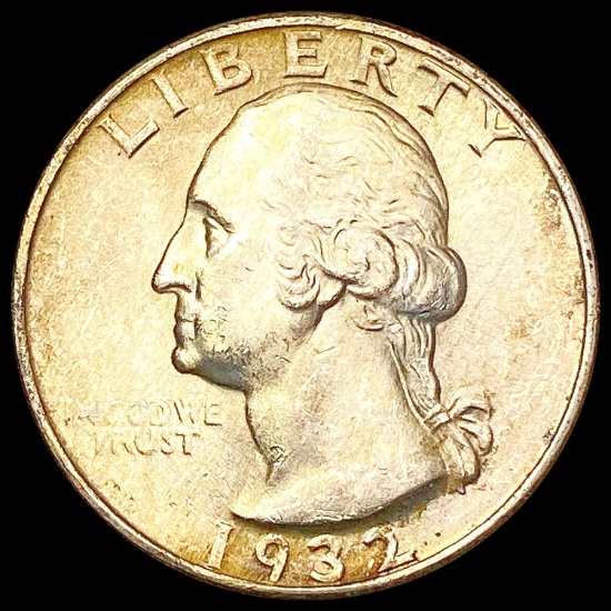 1932 Washington Silver Quarter CHOICE AU