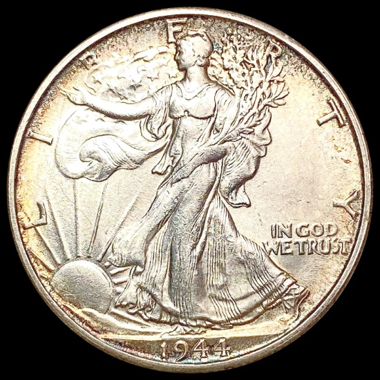 1944-S Walking Liberty Half Dollar CLOSELY UNCIRCU