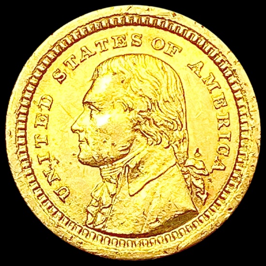 1903 Lousiana Purchase Expo Rare Gold Dollar UNCIR