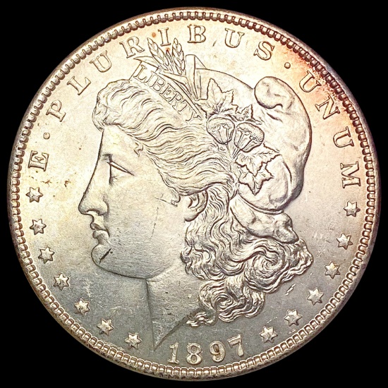 1897 Morgan Silver Dollar CHOICE BU