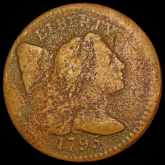 1795 Plain Edge Liberty Cap Large Cent NICELY CIRC