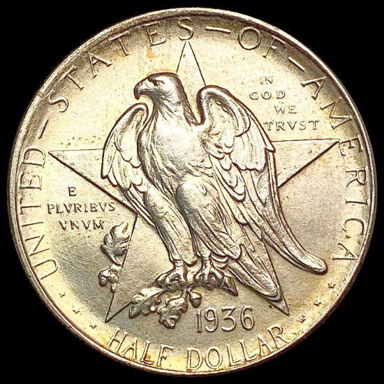 1936-D Texas Half Dollar UNCIRCULATED