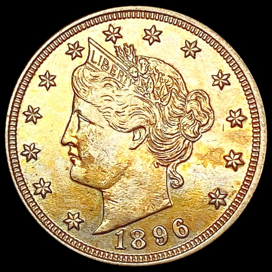 1896 Liberty Victory Nickel CHOICE BU
