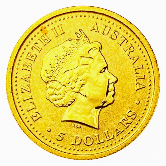 1994 Australia 1/20oz Gold $5 GEM PROOF