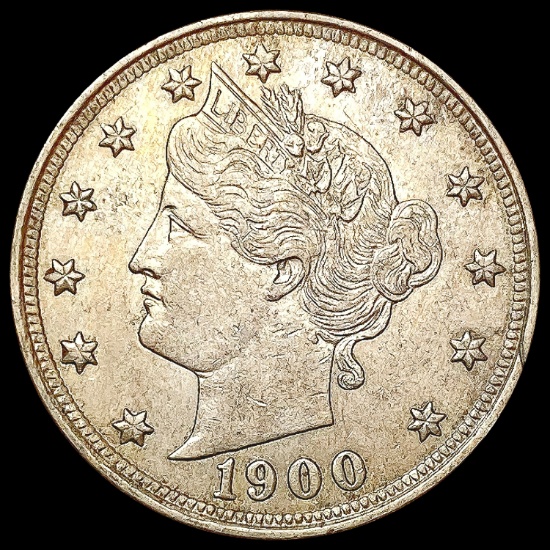 1900 Liberty Victory Nickel CHOICE BU