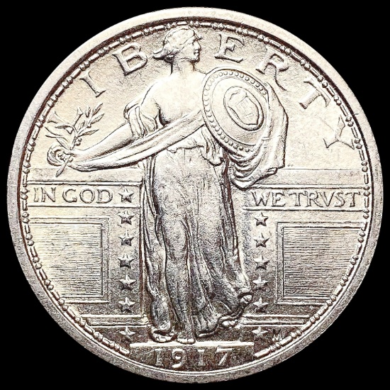 1917 FH Standing Liberty Quarter UNCIRCULATED
