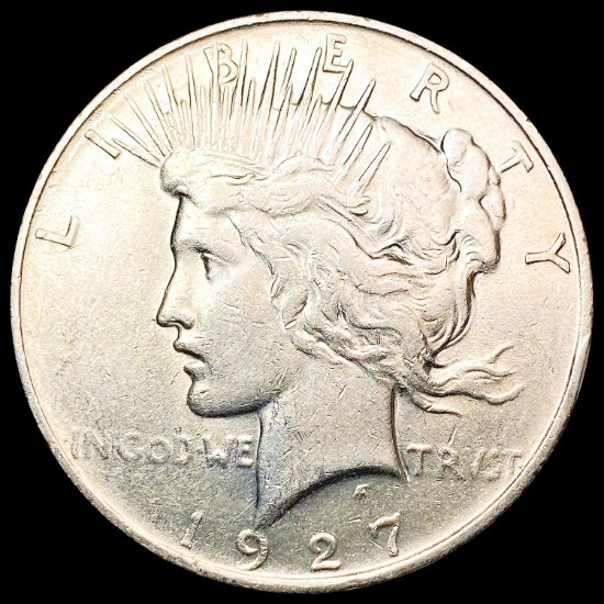 1927-D Silver Peace Dollar CLOSELY UNCIRCULATED