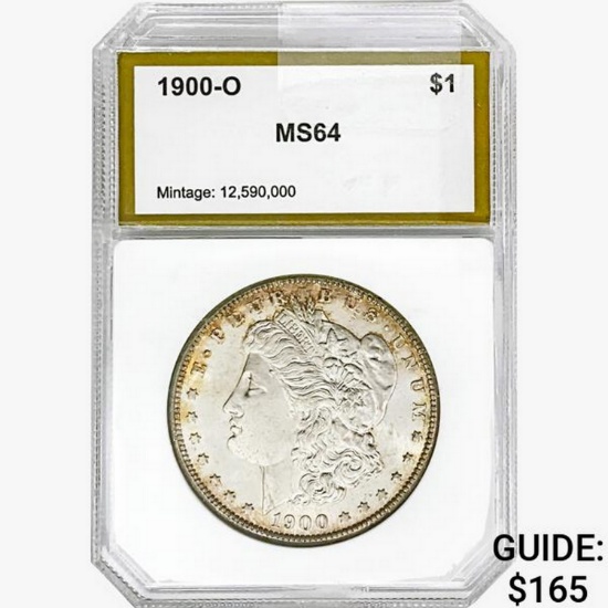 1900-O Morgan Silver Dollar PCI MS64