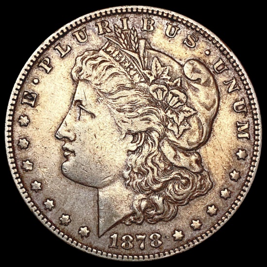 1878 7/8TF Morgan Silver Dollar NEARLY UNCIRCULATE