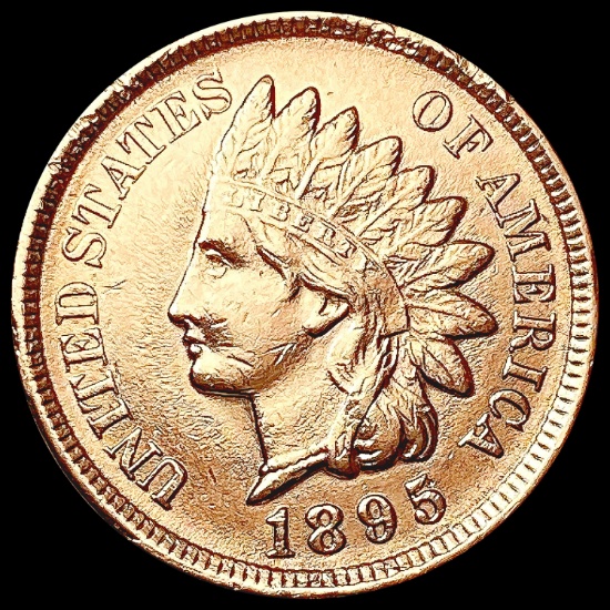 1895 RED Indian Head Cent UNCIRCULATED