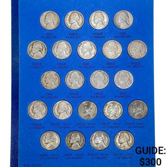 1938-1995 Jefferson Nickel Set [130 Coins]