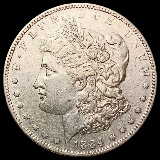 1884-S Morgan Silver Dollar CLOSELY UNCIRCULATED